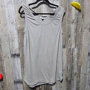 Standard James Perse Tan Tunic Tank Top